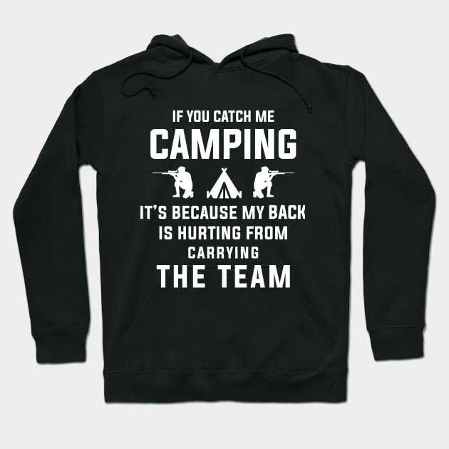 Call of duty Campers Hoodie by rahalarts